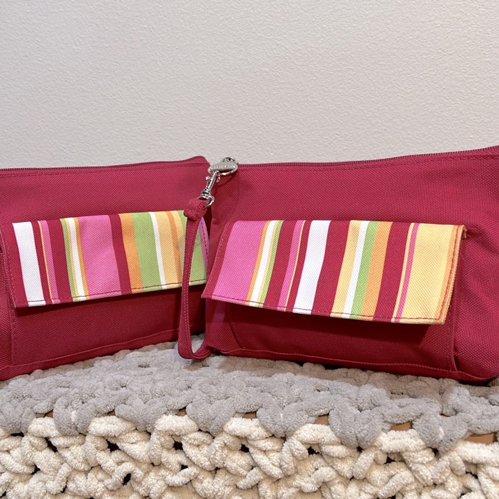 NWOT 2 Lancôme cosmetic case/pouch - Picture 3 of 10